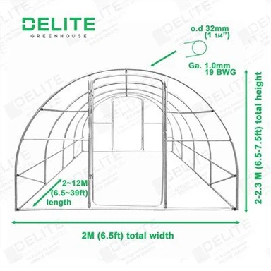 屋内および屋外で使用するための小さな植物温室